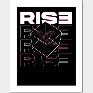 rise oh caged bird Posters and Art